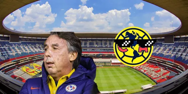 Azcárraga y escudo de América en el Azteca/FOTO: Mexsport