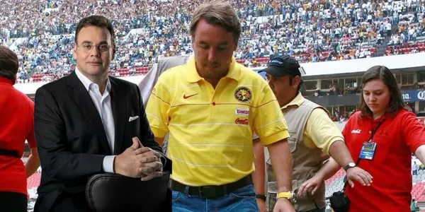 Azcárraga y Faitelson en el Azteca/FOTO: RÉCORD