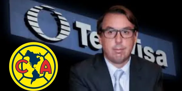 Azcárraga y Televisa y el escudo de América/ FOTO: Liberal del Sur