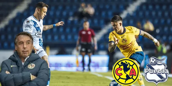 Brian Rodríguez ante Puebla (foto: Club América)