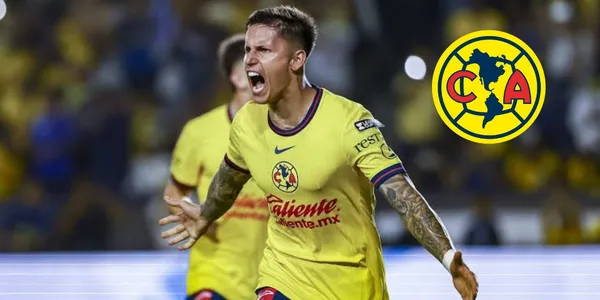 Brian Rodríguez con el América/FOTO: Mexsport