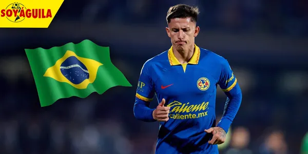 Brian Rodríguez en Brasil (Fuente: MEXSPORT)