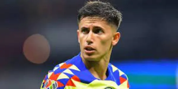 Brian Rodríguez en un juego del Club América / Foto Mexsport