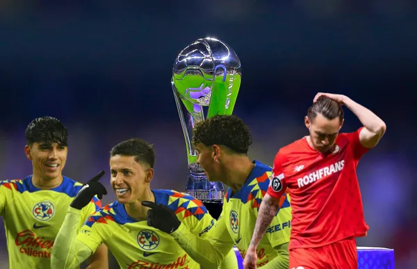 Brian Rodríguez, junto a Kevin Álvarez e Igor Lichnovsky bailando, a su lado, Jesús Ángulo.