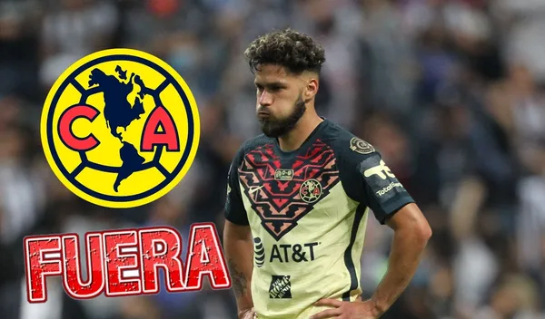 Bruno Valdez tiene pie y medio fuera del Club América.