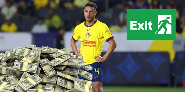 Cáceres con América/FOTO: Mexsport