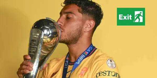 Cáceres con la copa/FOTO: Mexsport