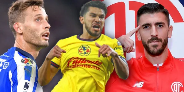 Canales, Martín y Paulinho (Fuente: MEXSPORT)