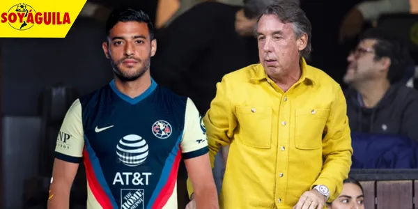 Carlos Vela y Emilio Azcárraga (Fuente: MEXSPORT)