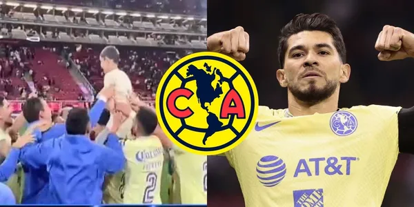 Causó curiosidad un niño que se incluyó en los festejos de las Águilas en el Akron acá te decimos quién es