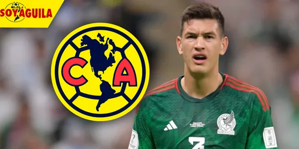 César Montes en la Selección Mexicana (Fuente: MEXSPORT)