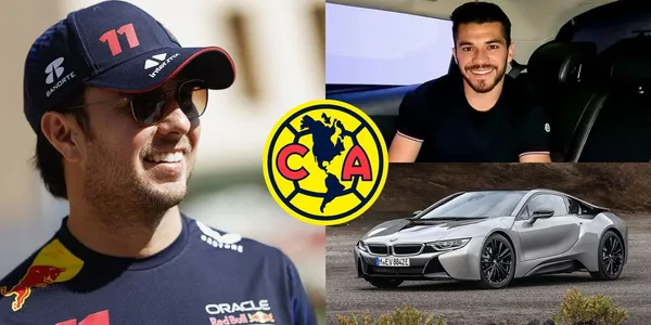 Checo Pérez tiene un super auto, el carro de Henry Martín con América