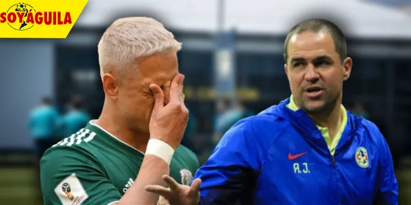 Chicharito en la Selección y André Jardine dirigiendo el América (Fuente: Marca / Diario AS)