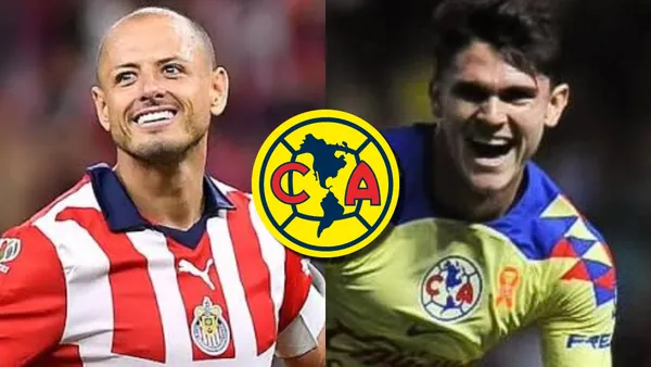 Chicharito Hernández e Israel Reyes.