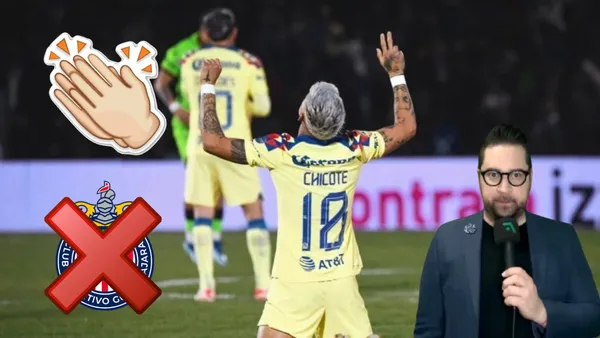 'Chicote' Calderón participó como titular en el partido de América vs Juárez FC.