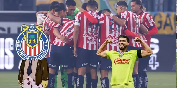 Chivas en reunión en la cancha (foto: Chivas)