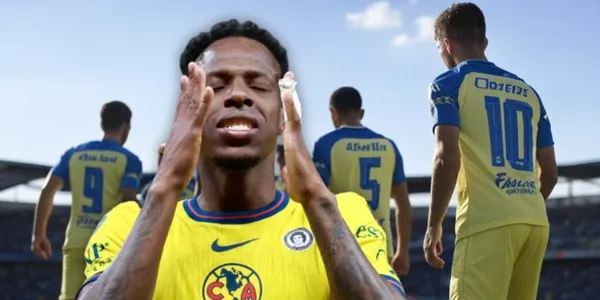 Christian Borja en el Club América / Foto: MEXSPORT