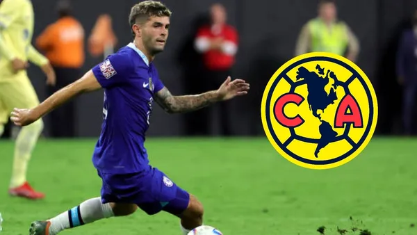 Christian Pulisic luego del partido entre América y Chelsea reconoció el talento de un azulcrema, hasta le pidió su playera