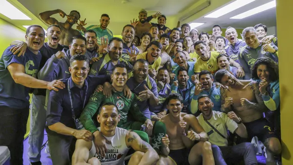 Club América celebra la victoria - Foto: X (@ClubAmerica)