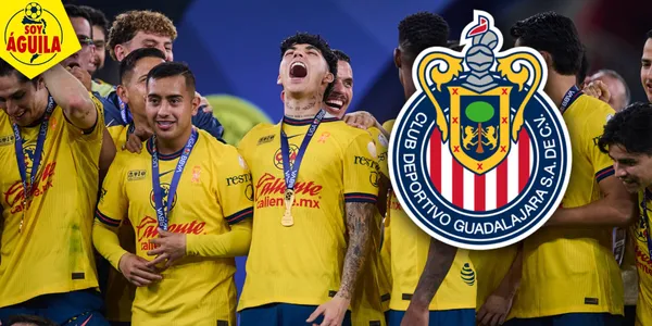 Club América festejando el título (Fuente: MEXSPORT)