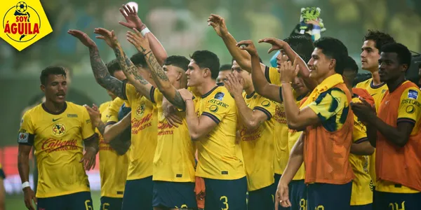 Club América festejando triunfos (Fuente: MEXSPORT)