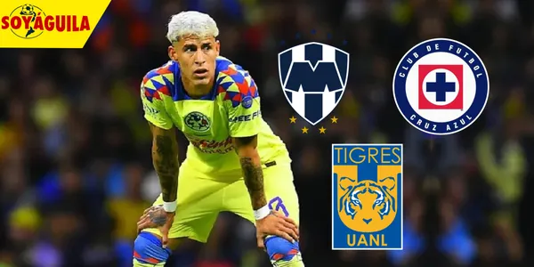 Cristian Calderón en el América (Fuente: MEXSPORT)