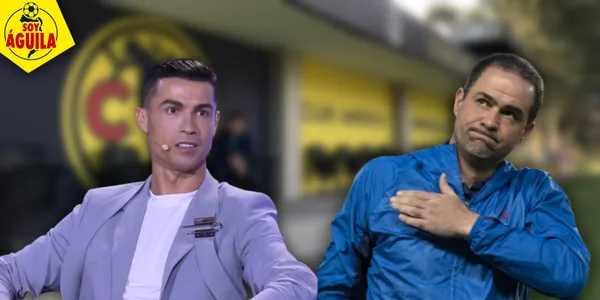 Cristiano Ronaldo y André Jardine (Fuente: MEXPORT)