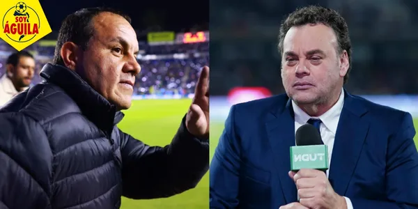 Cuauhtémoc Blanco y David Faitelson (Fuente: MEXSPORT)
