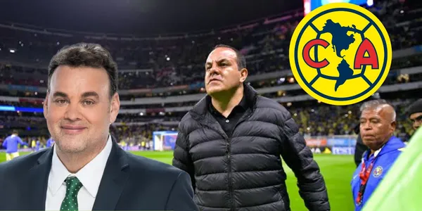 Cuauhtémoc Blanco y Faitelson en el Azteca/FOTO: Mexsport