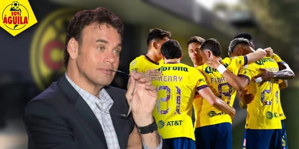 David Faitelson en el América (Fuente: MEXSPORT)