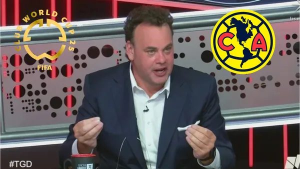 David Faitelson enojado con el Club América en el Mundial de Clubes - Foto: Captura de pantalla
