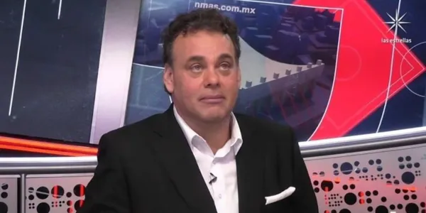 David Faitelson no pudo contener su molestia al ver el rival del América en semifinales.