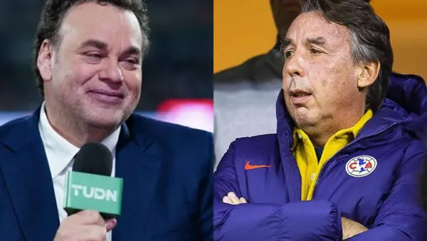 David Faitelson y Emilio Azcárraga.