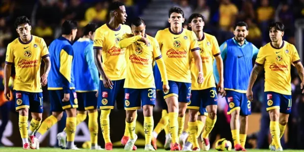 Derrota del América ante Necaxa (Fuente: MEXSPORT)