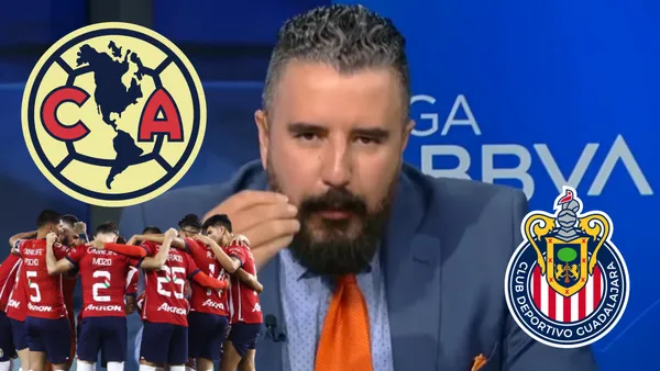 Destrozó a las Chivas y aplaudió al América.