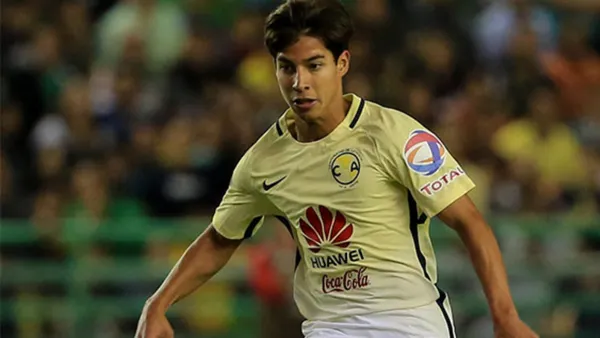 Diego Lainez en sus inicios con el Club América - Foto: Captura de pantalla
