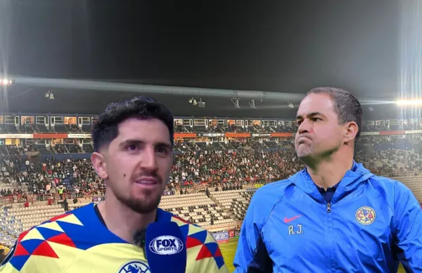 Diego Valdés hablando y André Jardine observando/ Foto ESTO.