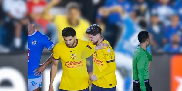 Diego Valdés lesionando (Fuente: TUDN)