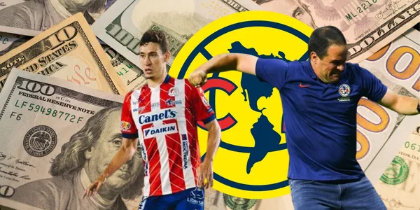 Dourado con San Luis y Jardine celebra/FOTO: Atlético de San Luis