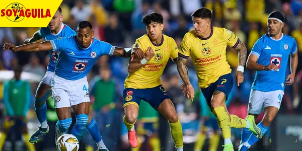Duelo entre América y Cruz Azul (Fuente: MEXSPORT)