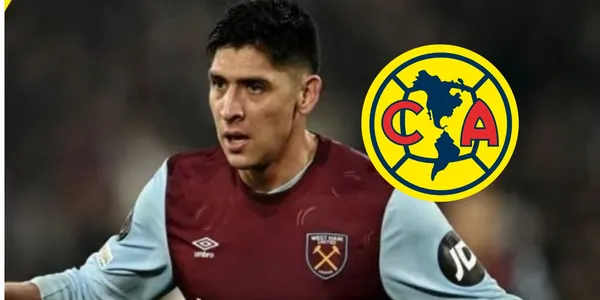 Edson con el West Ham y América/FOTO: Mexsport
