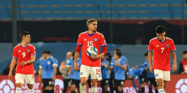 El 10 americanista volvió a participar con la Selección de Chile en las eliminatorias.