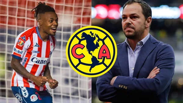 El América disputa un duelo importante en la cancha del Estadio Azteca ante el Atlético de San Luis.