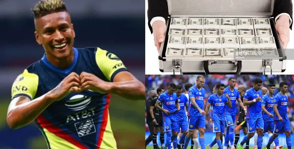 El América perdería dinero en el negocio por Aquino y el Cruz Azul también