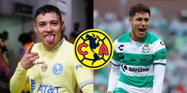 El americanista Emilio Lara tuvo un duelo de canteranos, donde el americanista demostró superioridad