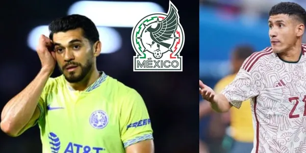 El americanista marcaría un gol el cual fue anulado por fuera de juego.