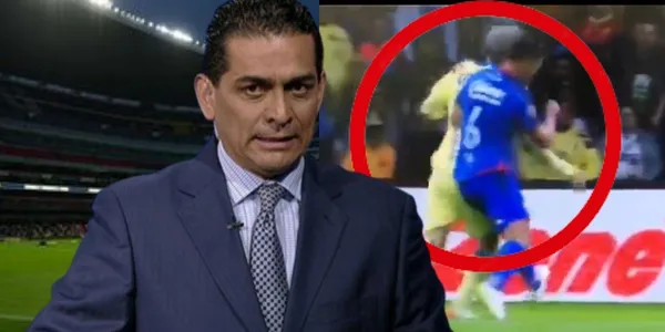 El árbitro dio su opinión acerca de una jugada que involucra a Diego Valdés.