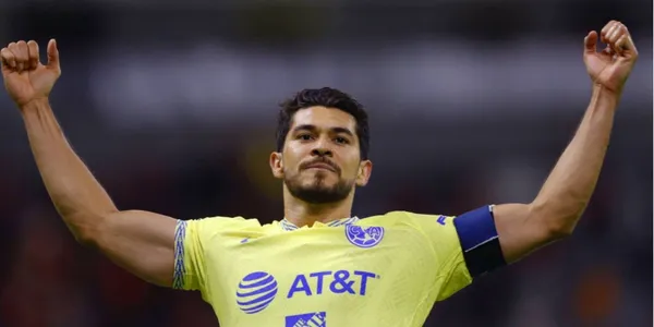 El artillero americanista ya puso el 1-0 en el Estadio Azteca.
