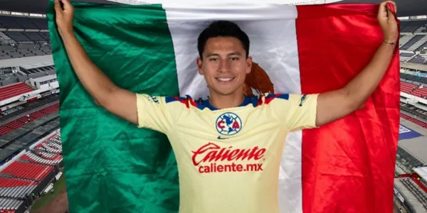 El canterano de las Águilas habló tras terminar el partido ante Cruz Azul.