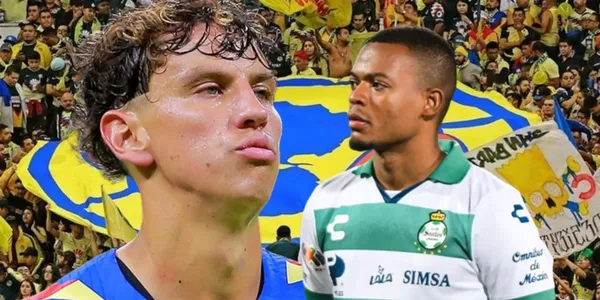 El central americanista tuvo su rifirrafe con el delantero de la Comarca.